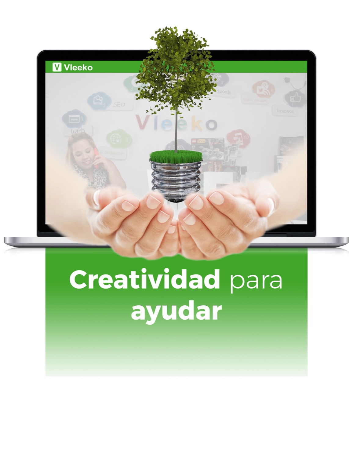 Creatividad para ayudar, iniciativa de responsabilidad social de Vleeko